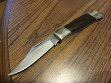 Crosman 954A 5" Lockback Pocket Knife Made In USA Vintage