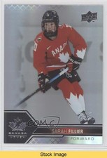 2022 Team Canada Juniors Women's WC Pillars of Light Sarah Fillier #45 READ 13cs
