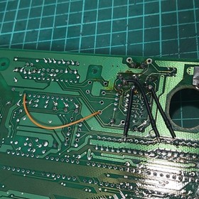 SNK NEO GEO AES Japanese Console RGB Bypass BIOS socket Recap AES3-6 #221302