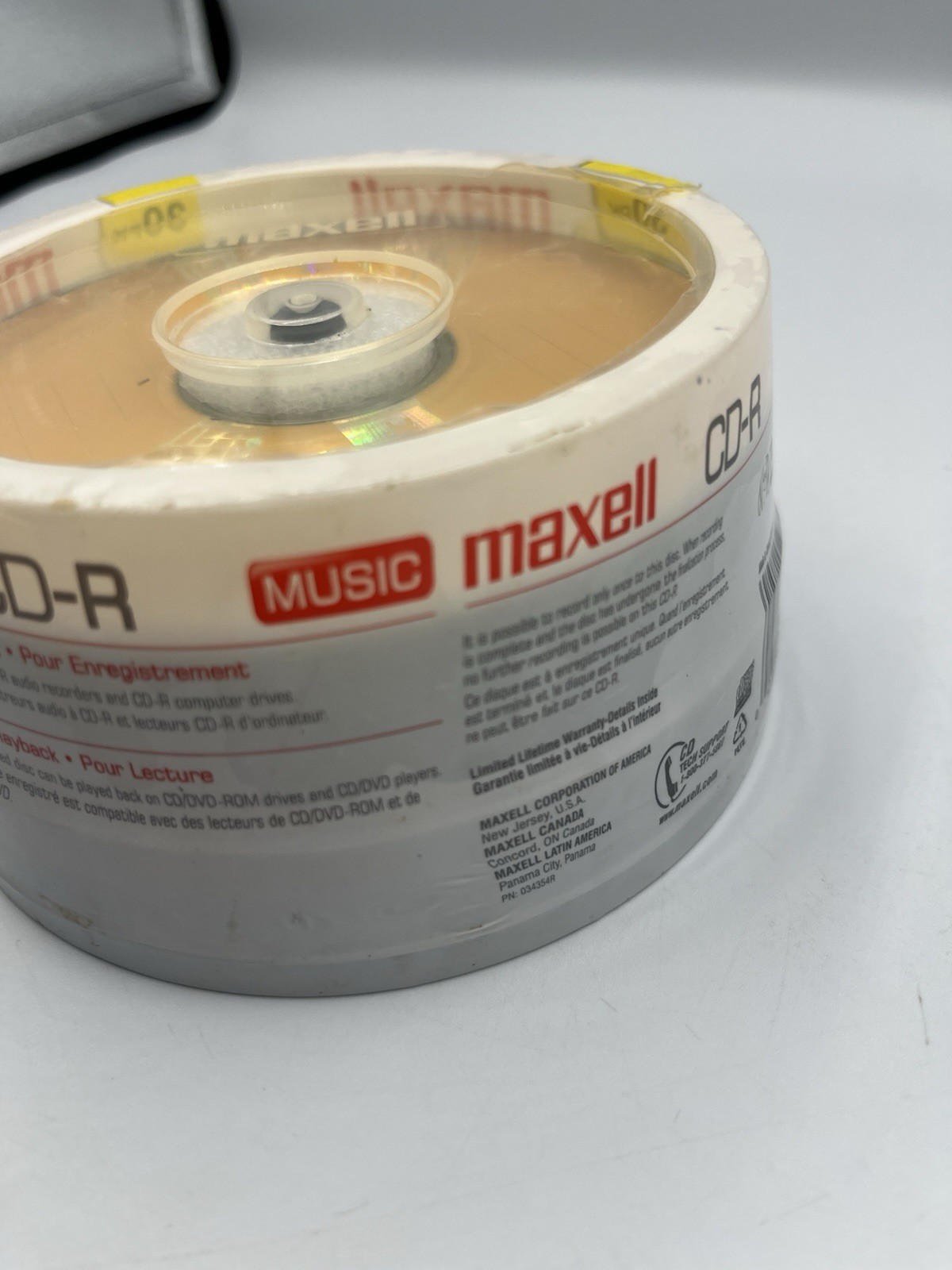Maxell CD-R 30 Pack Music Gold Recordable Discs 700 MB NEW SEALED