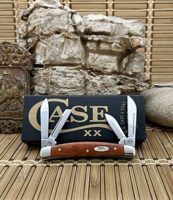 Case XX USA 2023 Smooth Chestnut Bone CA28911 Small Congress Pocket Knife