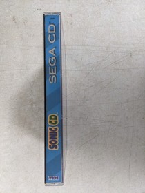 SONIC CD FOR THE SEGA CD COMPLETE WITH FOAM UNTESTED