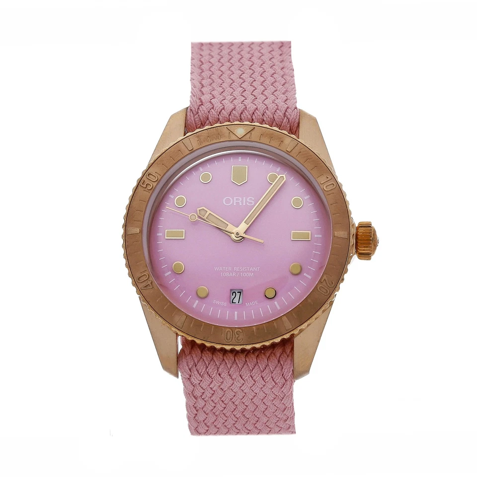 Oris Divers Sixty-Five 'Cotton Candy' Bronze Pink 01 733 7771 3158-07 3 19 04BRS