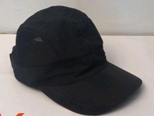 HALO Headband Sport Hat Cap, Black, Running Strap Back, Sweat Block Technology