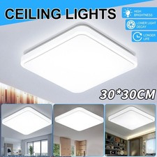 24W Modern LED Ceiling Light Square Panel Down Lights Flush Lighting Fixture~