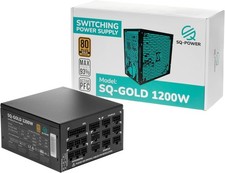 Netzteil SQ-GOLD 1200 Watt 80+ 140mm Silent (...