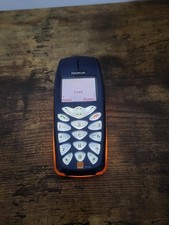 Nokia 3510i Mobile Phone Orange Vintage Retro Working Excellent 3