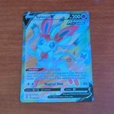 Pokémon Sylveon V 183/203 SWSH07 Evolving Skies Full Art Ultra Rare Holo 200 HP on eBay