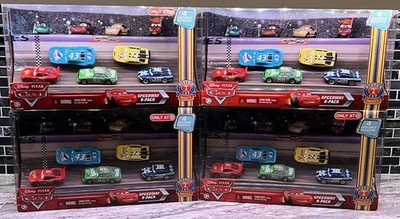 DISNEY PIXAR CARS SPEEDWAY 9 PACK PISTON CUP NIGHTS 2010 TARGET