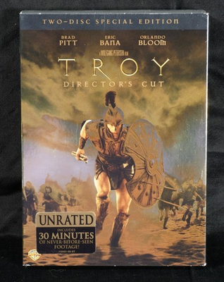 #ad Troy Unrated Director#x27;s Cut DVD G2C $4.99