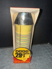 Vintage Dixie Kitchen Cup Dispenser 5 Oz 20 Cups Multicolor New NIB NOS