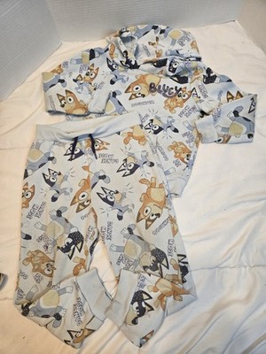 BLUEY Disney Hoodie Sweat Shirt Jogger Pants Boys 4T Toddler Set Outfit Girls 