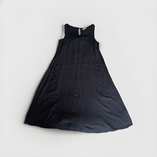 Sleeveless Top Womens Dress Tunic - Size 6 - Black - Fit Flare