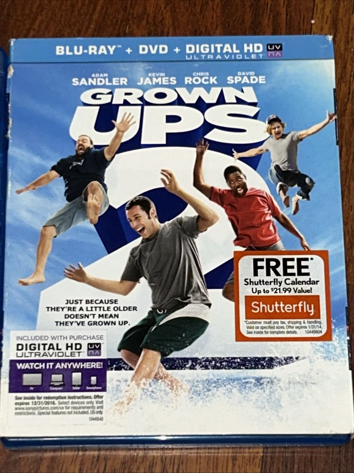 Grown Ups & Grown Ups 2 (Blu-ray) Adam Sandler 2-Film Set - Image 3 of 3