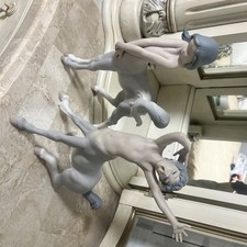 LLADRO Porcelain Spain Couple centurions