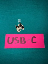 Bunny Umbrella USB-C Port Accessory Charm