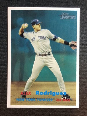 2006 Topps Heritage #95 Alex Rodriguez
