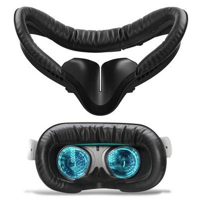Compatible with Oculus Quest 2 Face Bracket Replacement,VR PU Leather Face Pa...