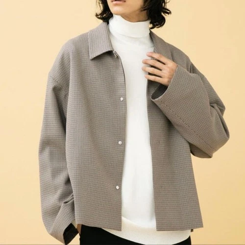 Studious Wool- Serge Big Silhouette Blouson Brown Size 2 Japan image 8