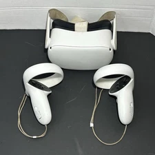 Meta Oculus Quest 2 VR Headset With 2 Controllers - White