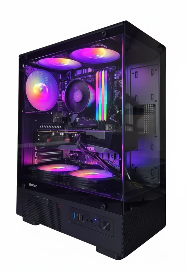 NVIDIA + AMD ETC. VERBAUT High End Gaming PC AMD 4,20GHz Nvidia Geforce RTX 3050 32GB RAM 1TB SSD WIN11PRO