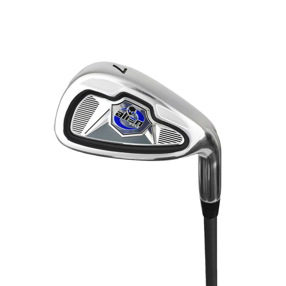New Alien Golf LH Junior 6 Piece Set Ages 6-8 (Left Handed) Blue/Gray - Image 3 of 4