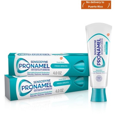 new Sensodyne Pronamel Fresh Breath Toothpaste   Fresh Wave, 4oz (2 Pack)