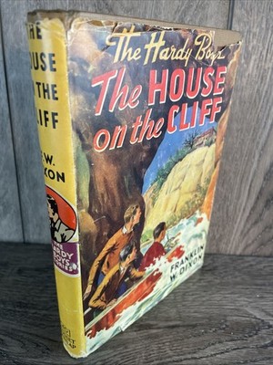 The Hardy Boys #2 THE HOUSE ON THE CLIFF Franklin W Dixon brown Gretta 1949
