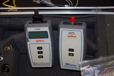 FIBER OPTIC POWER LP-5000 and  LIGHT SOURCE LP-5100
