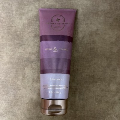 Bath & Body Works Aromatherapy Vanilla + Patchouli Body Cream 8 oz DISCONTINUED