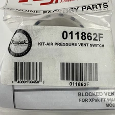 011862F Raypak Vent Pressure Switch 1.50" W.C. 011862F New