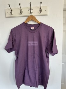 Supreme Purple Box Logo Tee | eBay