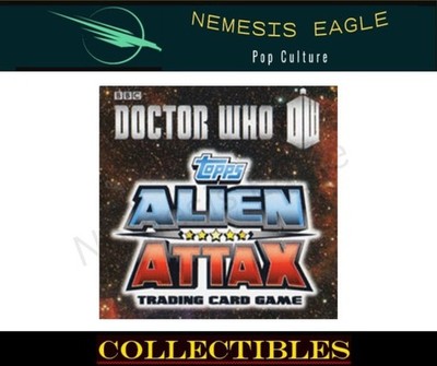 DOCTOR WHO ALIEN ATTAX TRADING CARDS PICK CARD FROM DROP DOWN MENU TOPPS 2013 P8