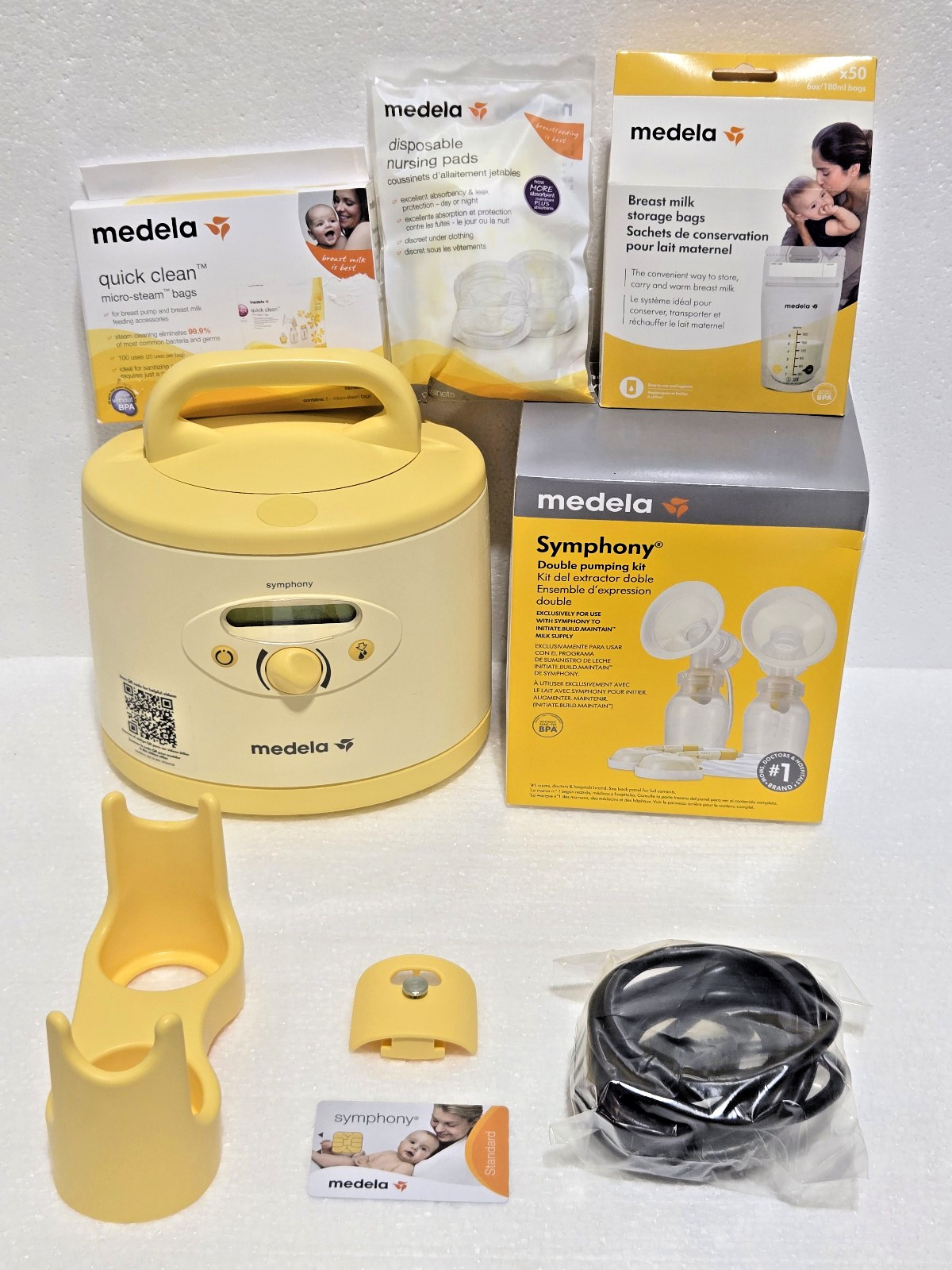 Medela Symphony 2.0 Breast Pump + New Pumping Kit & More ~ Ready for Use!