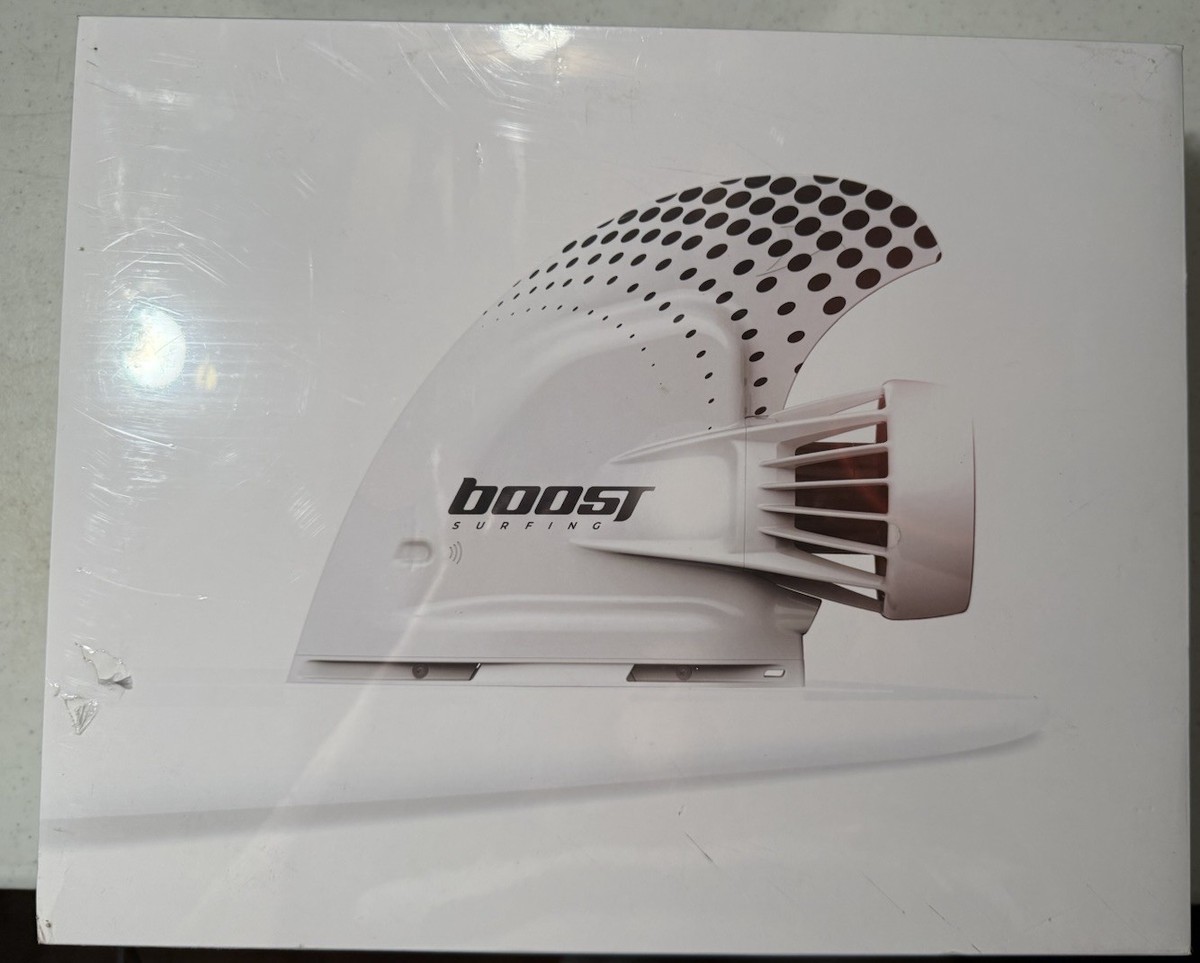 Boost Surfing Electric Surf Fin - White for sale online | eBay