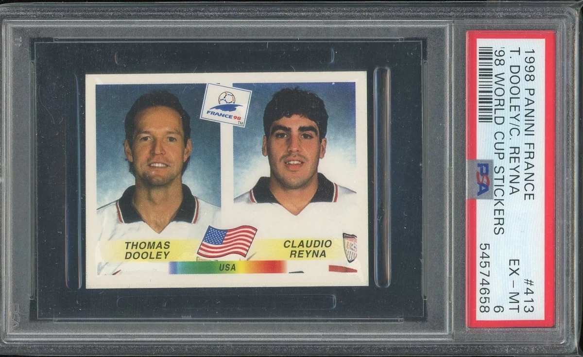 Panini FIFA World Cup Soccer 1998 Season Sports Trading Cards