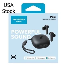 Soundcore - by Anker P25i True Wireless In-Ear Headphones - Black brand New