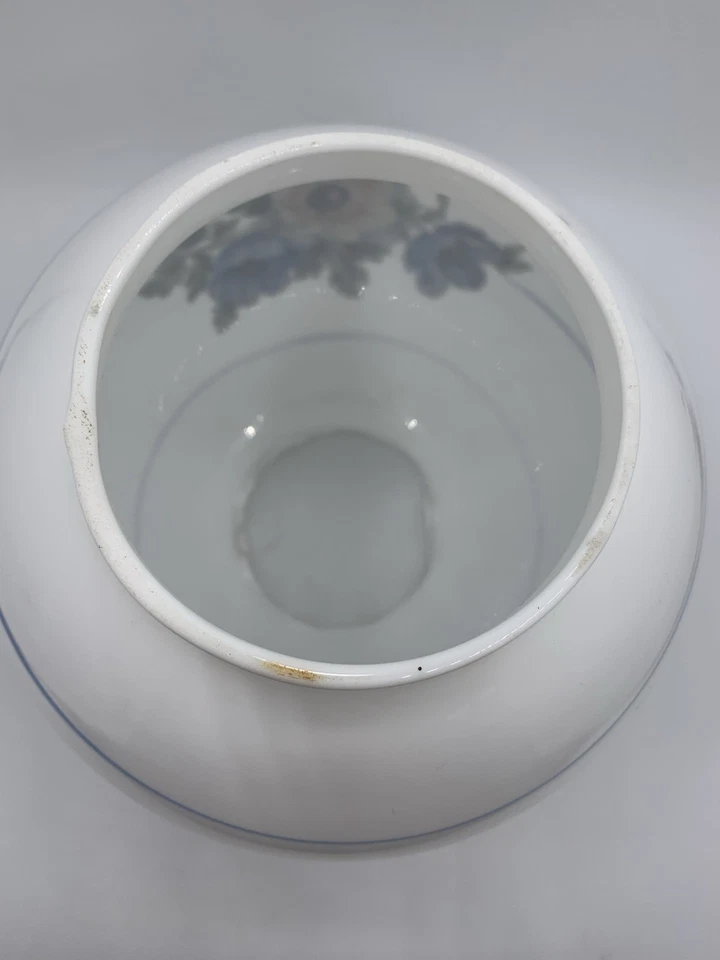 Vintage Hurricane Lamp Shade Globe “Glen Mist” Replacement Glass Floral GWTW - Image 4 of 4