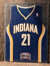 David West Jersey Card  2012-13 Panini Threads Indiana Pacers Card # 23 SP