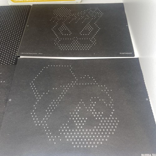Disney's Duck Tales Lite Brite Picture Refill 12 pictures 24 guide sheets VTG - 第 2/11 張圖片