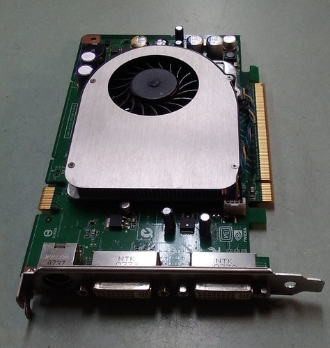 Nvidia 0WX094 256MB PCI-e S-Video DUAL DVI Video Graphics Card 180-10402-0000-A