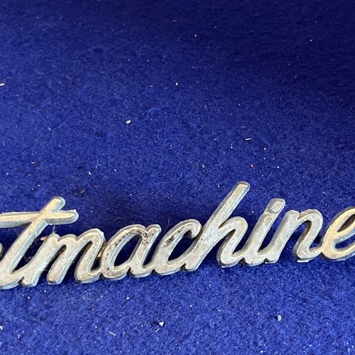 Street MACHINE METAL CHROME CAR EMBLEM - Foto 4 di 5