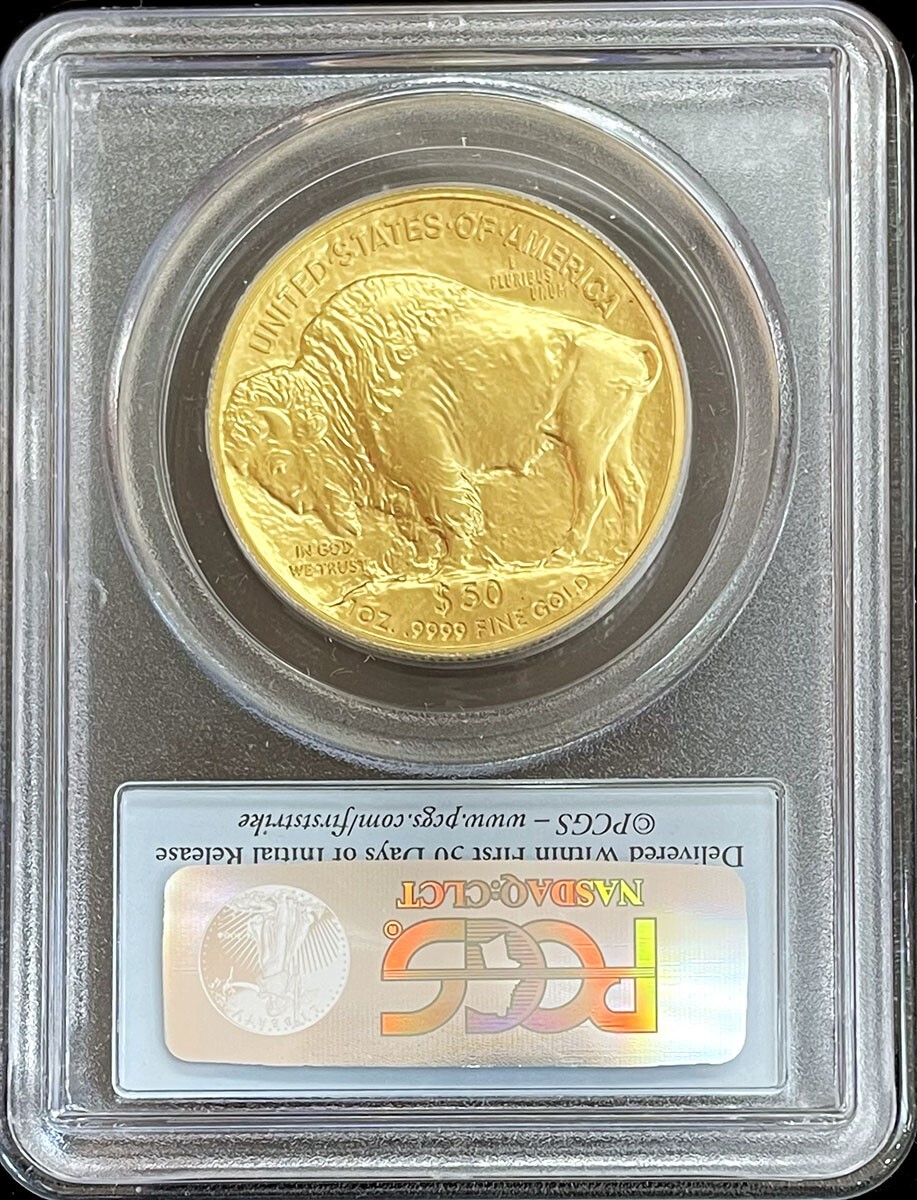 2011 GOLD US BUFFALO $50 DOLLAR 1 OZ COIN PCGS MS 69 FIRST