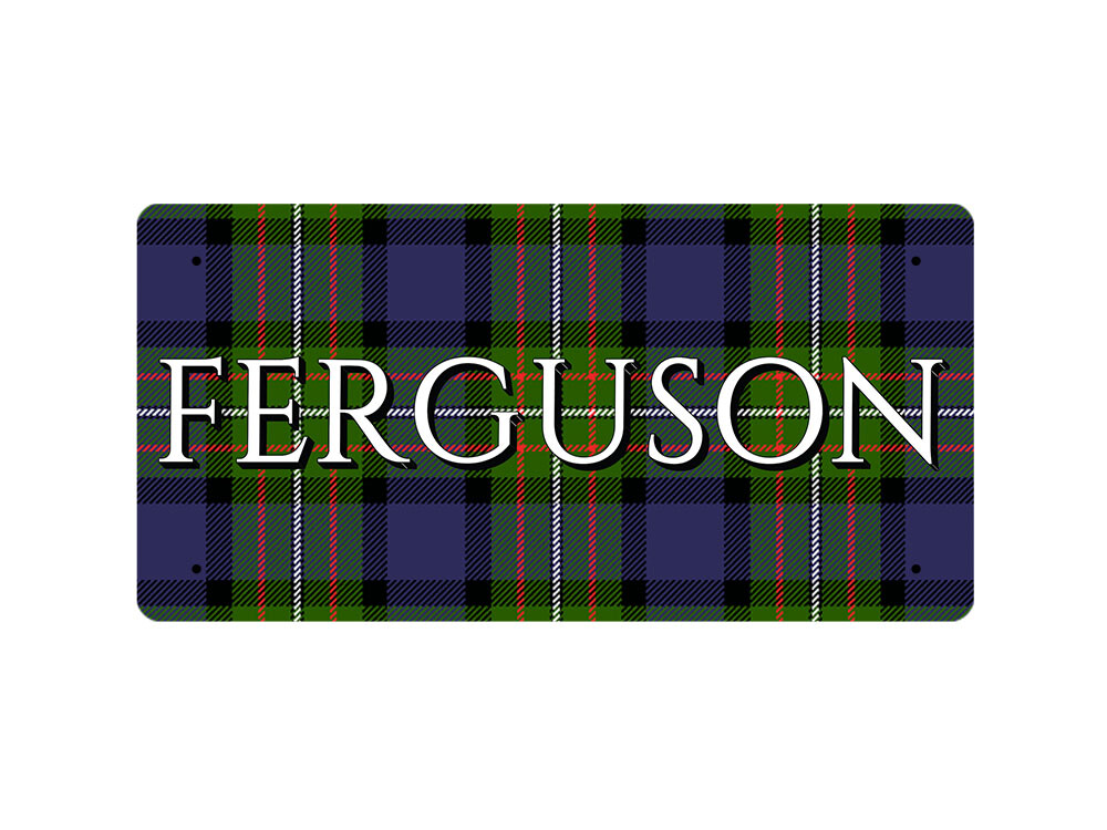 Ferguson (Ferguson Modern Tartan) - Metal Sign