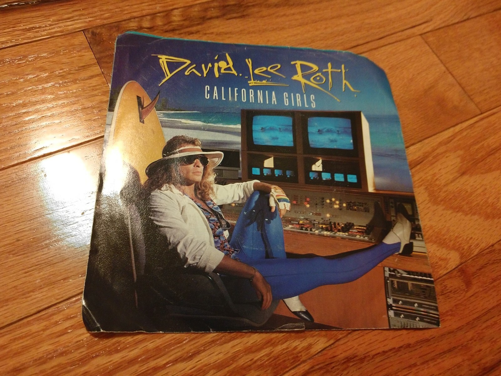 45-RPM: David Lee Roth - California Girls. WB 7-29102. 7' Vinyl.