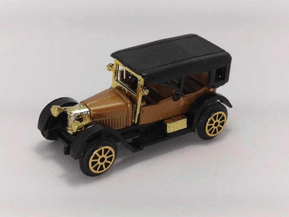 Modelo diorama diecast escala 1/64 vintage de motor antiguo Vauxhall 1914 Foto 3 de 4