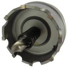 1-1/4" HOLE CUTTER,  CARBIDE TIPPED, 3/16" DEPTH OF CUT, QTY: 1