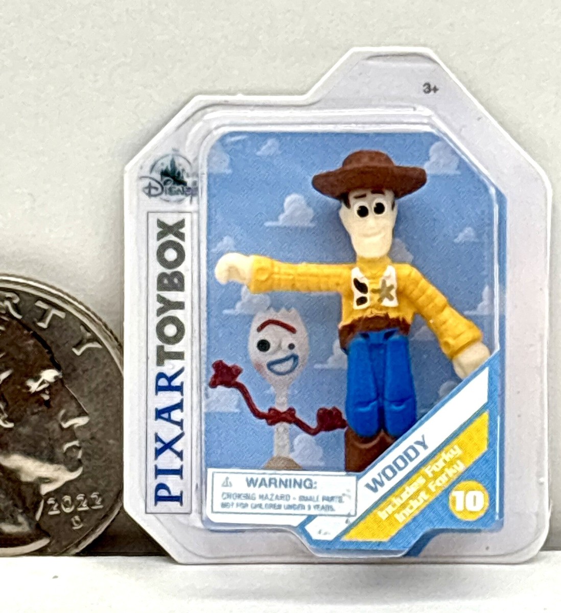 Gold & Reg Woody Pixar ToyBox Disney Store Zuru Mini Brands Series