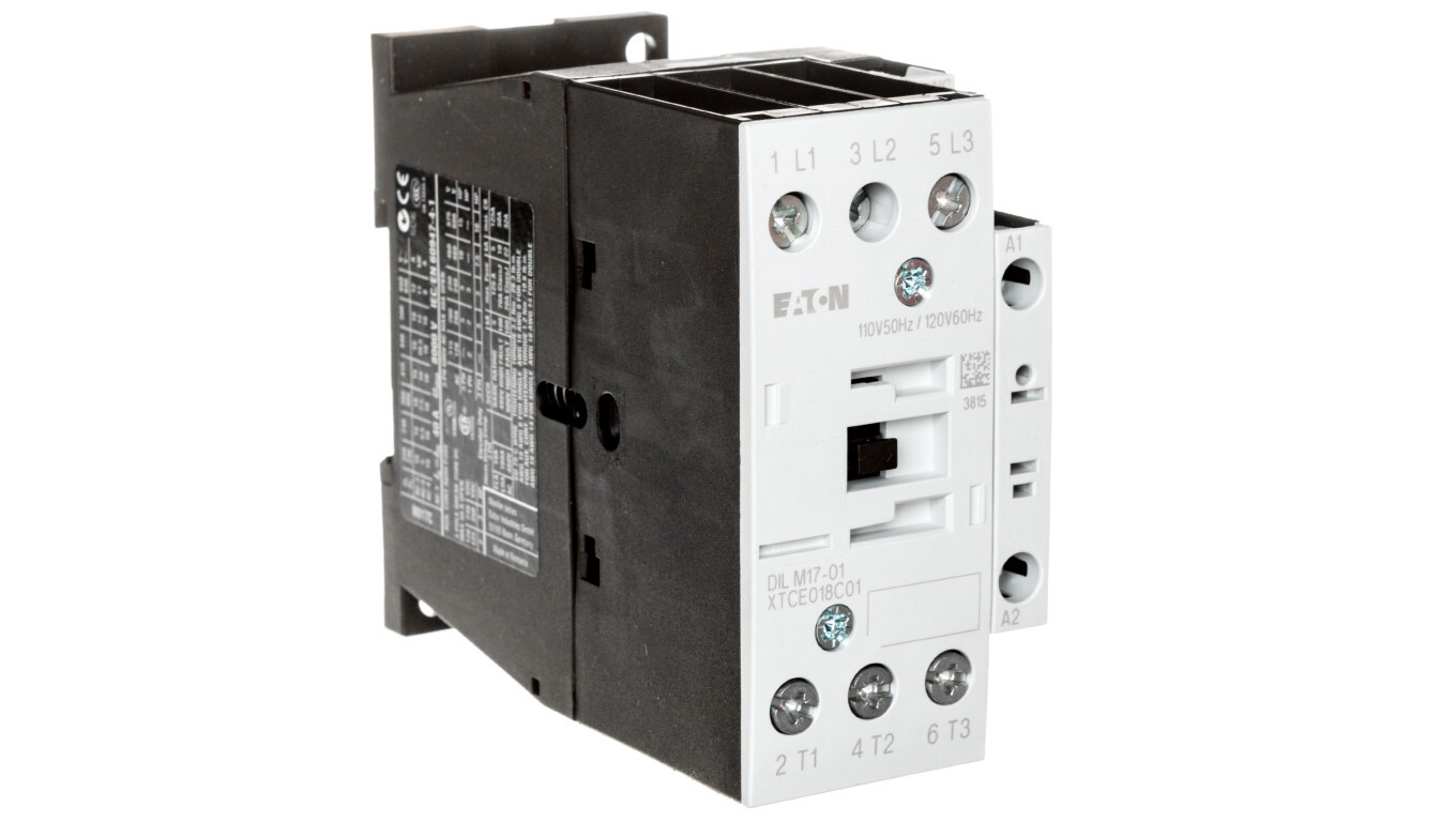 Power Contactor 17A 3P 110V AC 0Z 1R DILM17-01 (110V50HZ, 120V60HZ) 27703 /T2UK