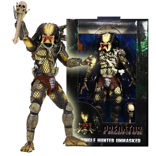 NECA Predator Jungle Hunter Unmasked 7" Action Figure 1:12 30th Anniversary New - Picture 1 of 12